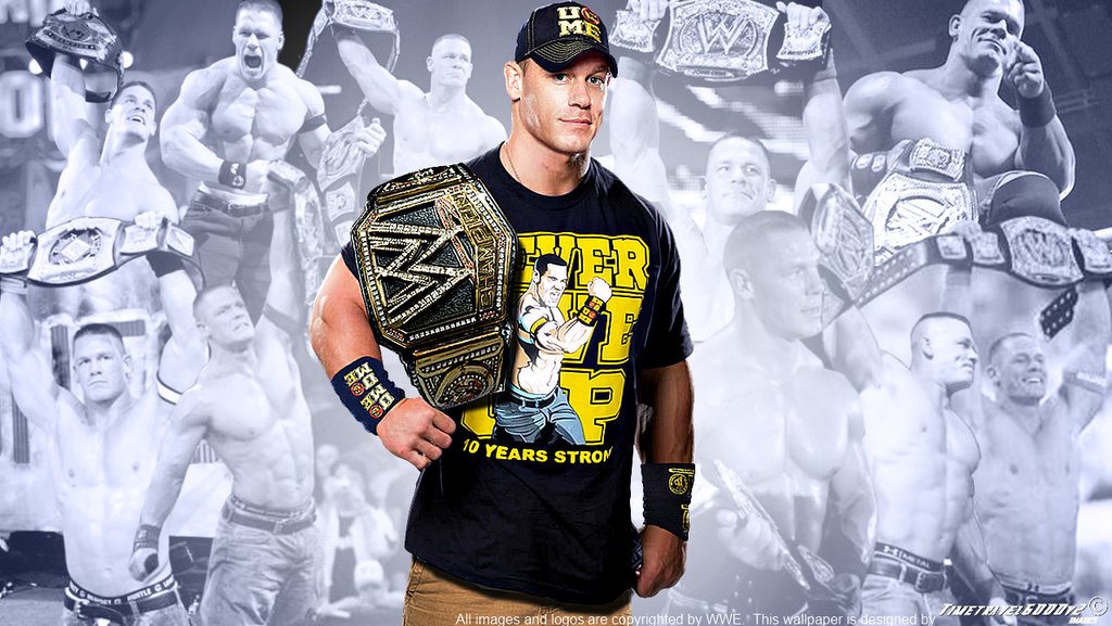 John Cena Future Time Wwe Champion Wallpaper By Timetravel6000v2 On