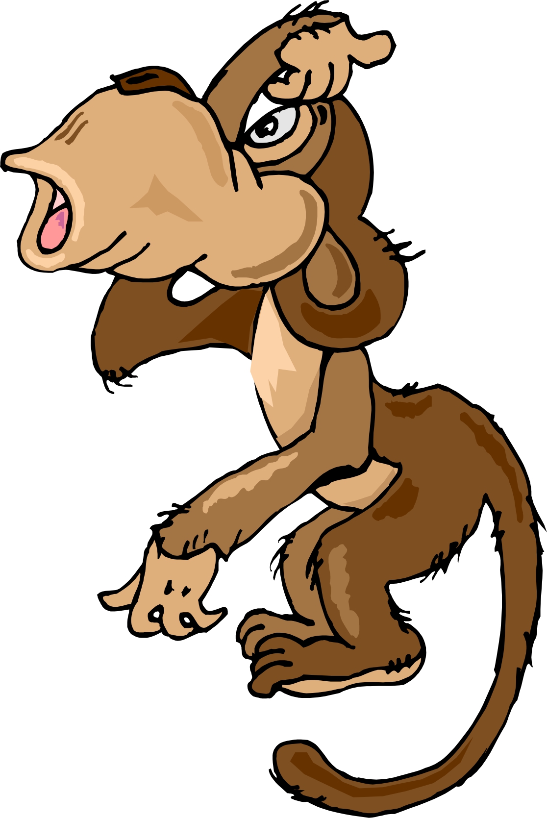 Pictures Of Cartoon Monkeys Widescreen HD Wallpaper