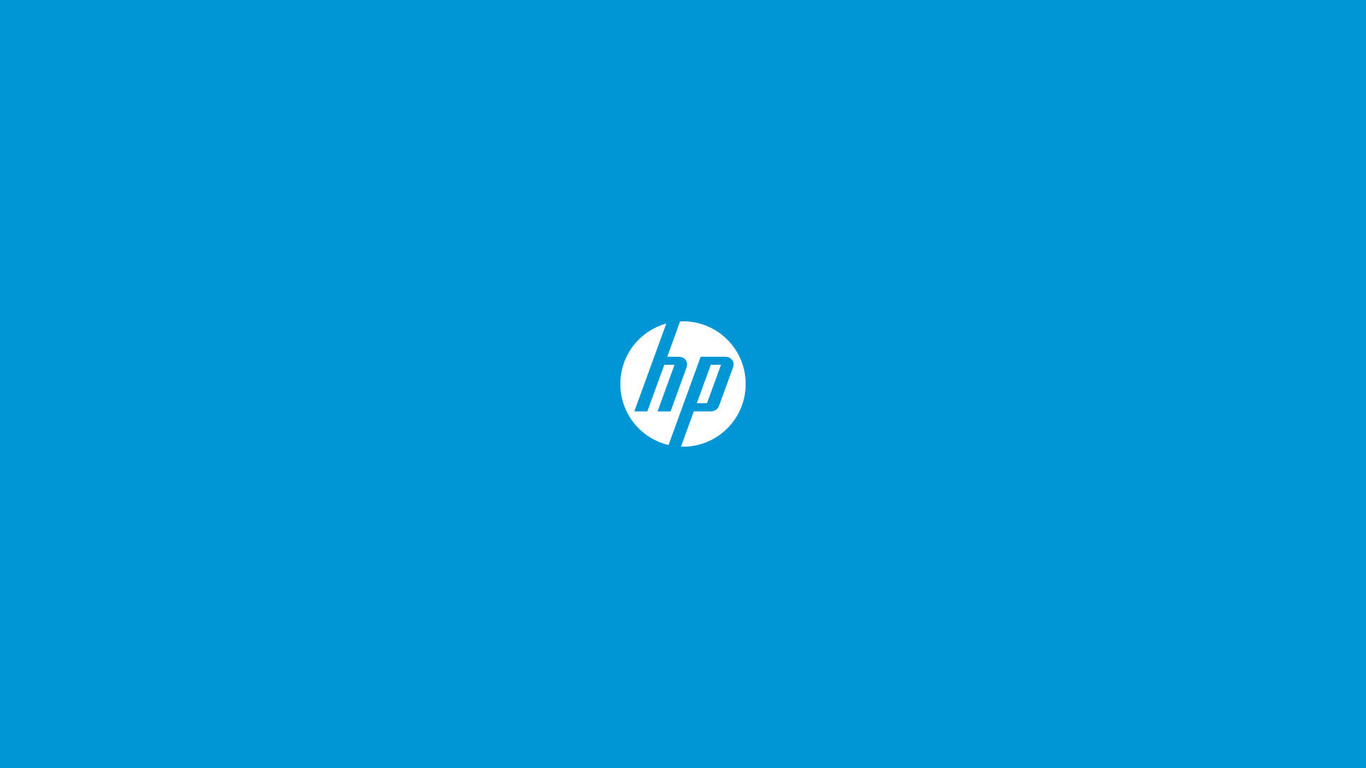 Hp logo Widescreen Wallpaper   5321 1366x768