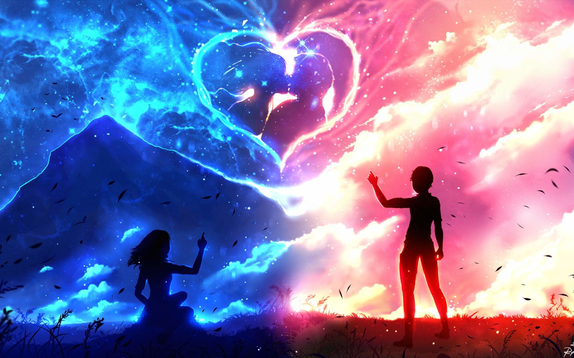Romantic Anime Wallpaper