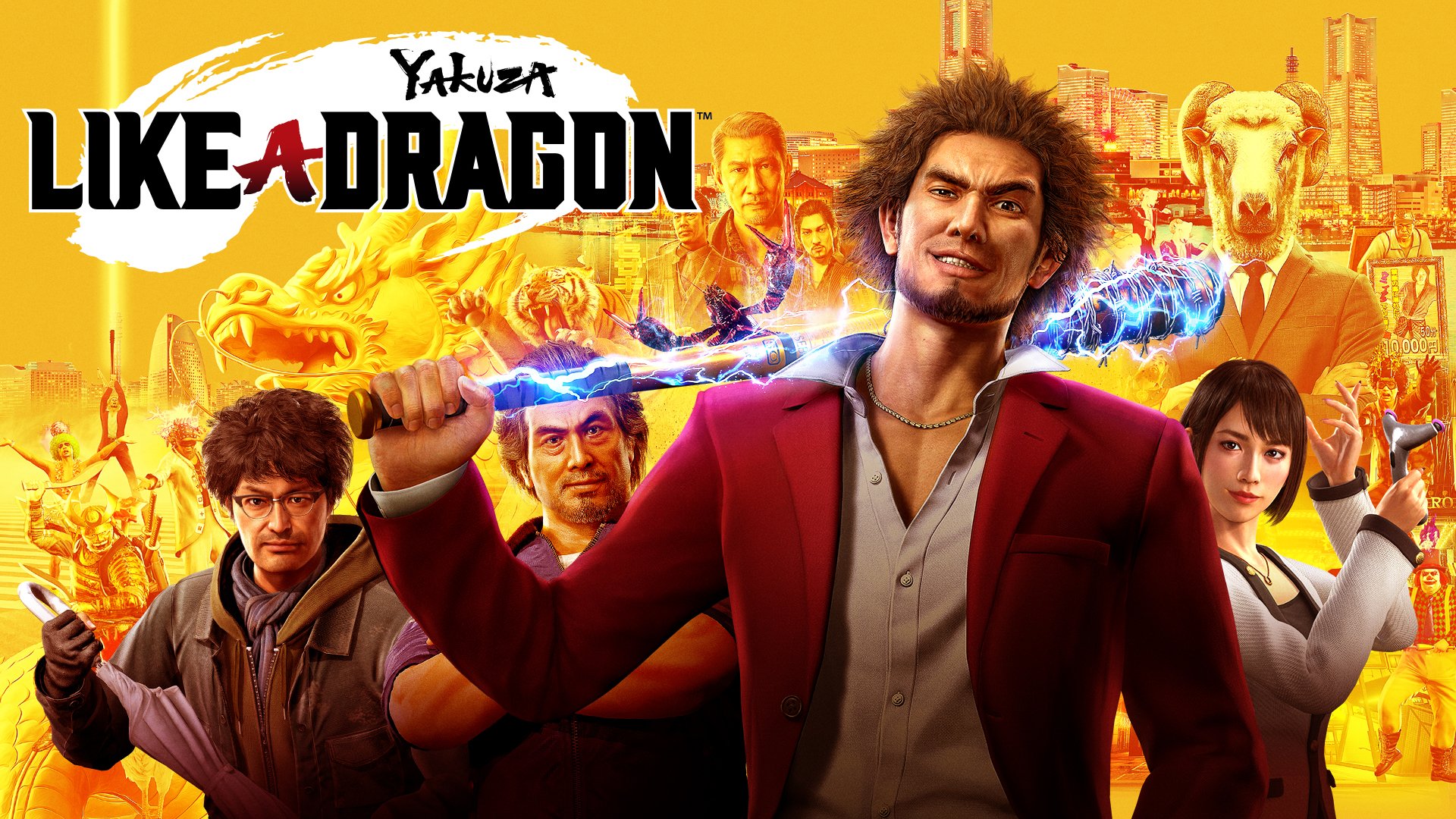 Yakuza Like A Dragon HD Wallpaper Background Image