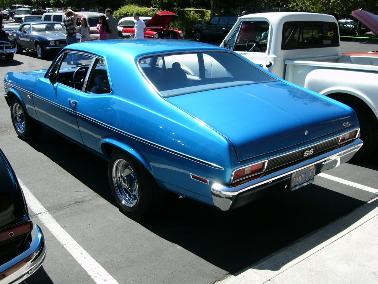 Chevrolet Nova Ss Blue By Roadtripdog