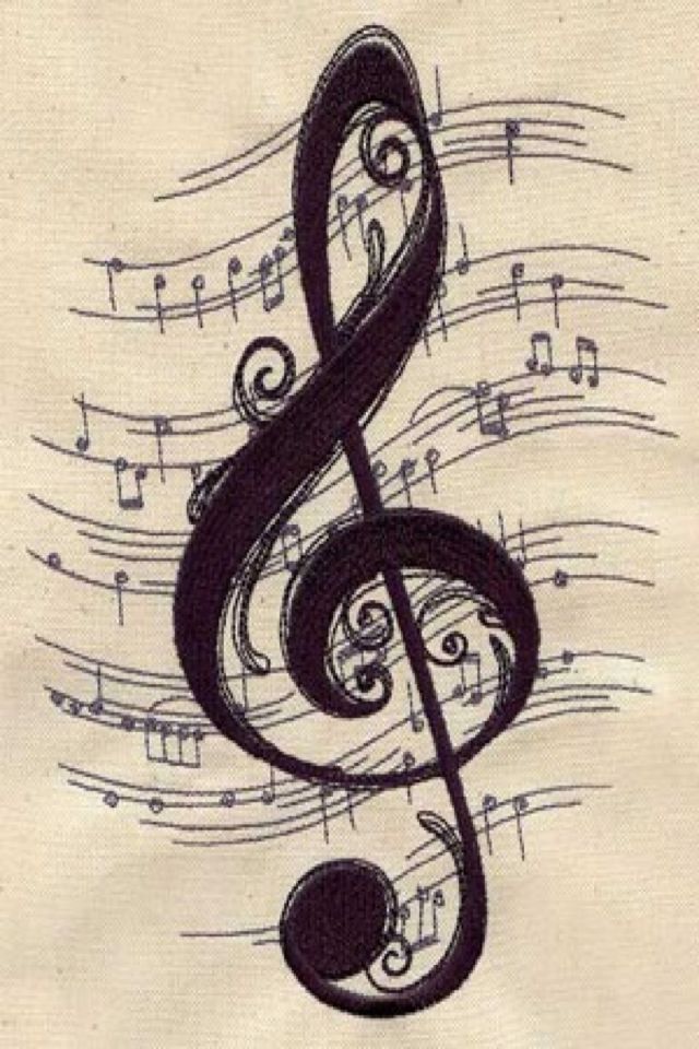 Music Notes Phone Wallpaper Cute Background
