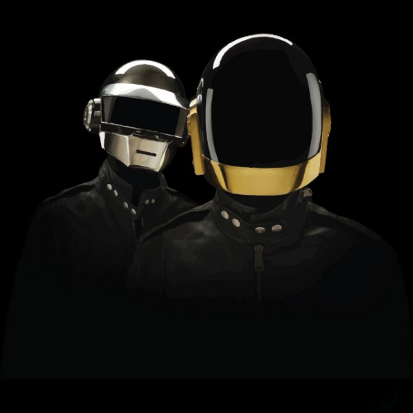 Pin Daft Punk Logo HD Desktop Wallpaper Dual Monitor