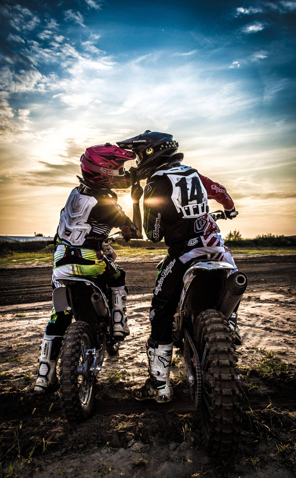 Bike Rider Wallpaper