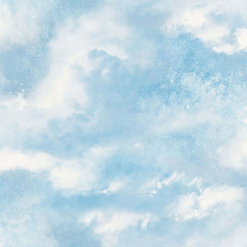 Picture Beautiful Pink And Blue Cloudscape Wallpaper