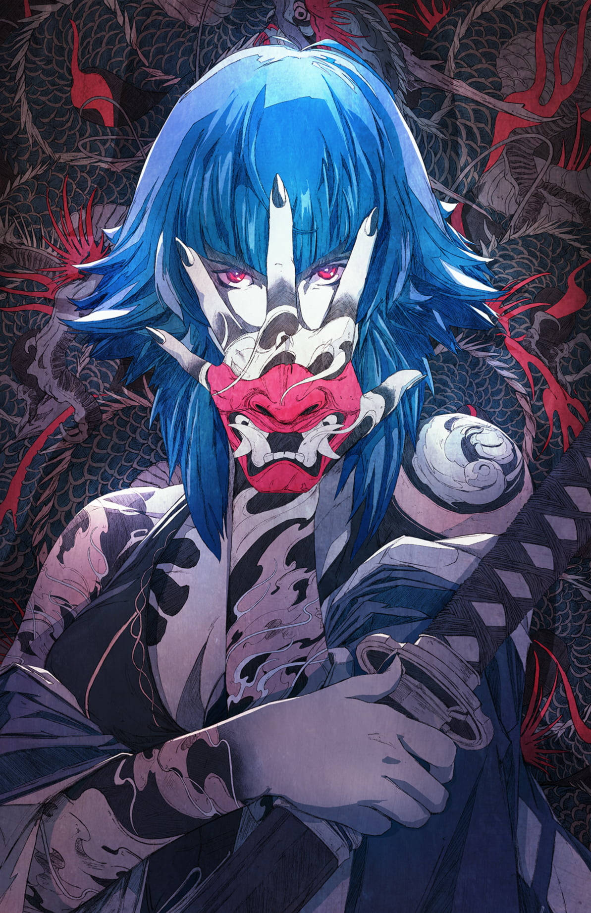 Animated Girl Wallpaper