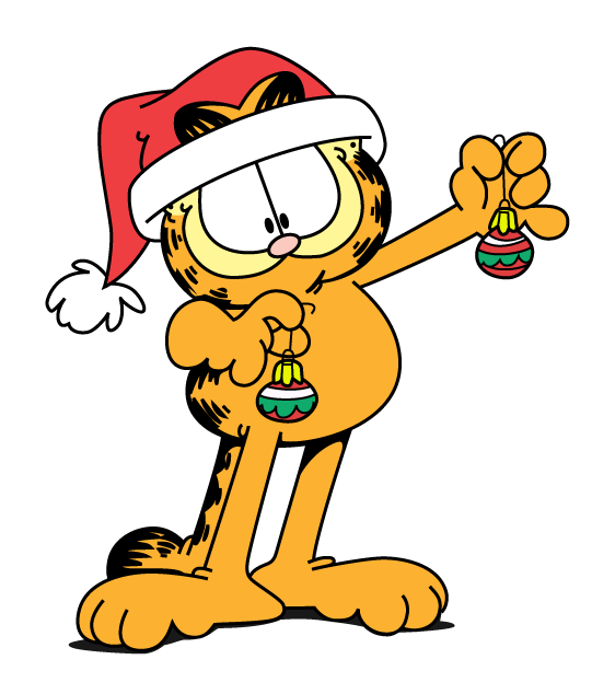 Disney Garfield Christmas Holiday Wallpaper