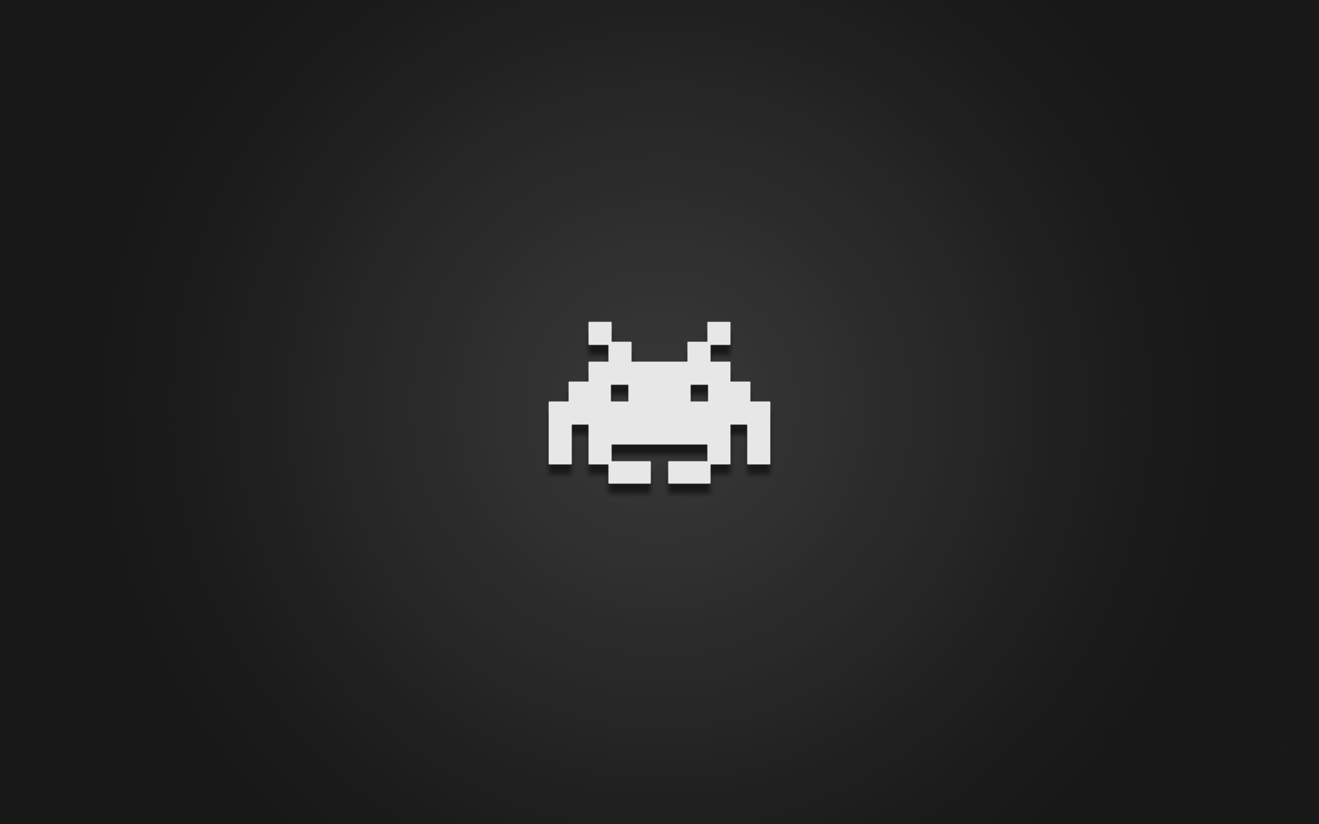 Games Minimalistic Space Invaders Retro Wallpaper Background