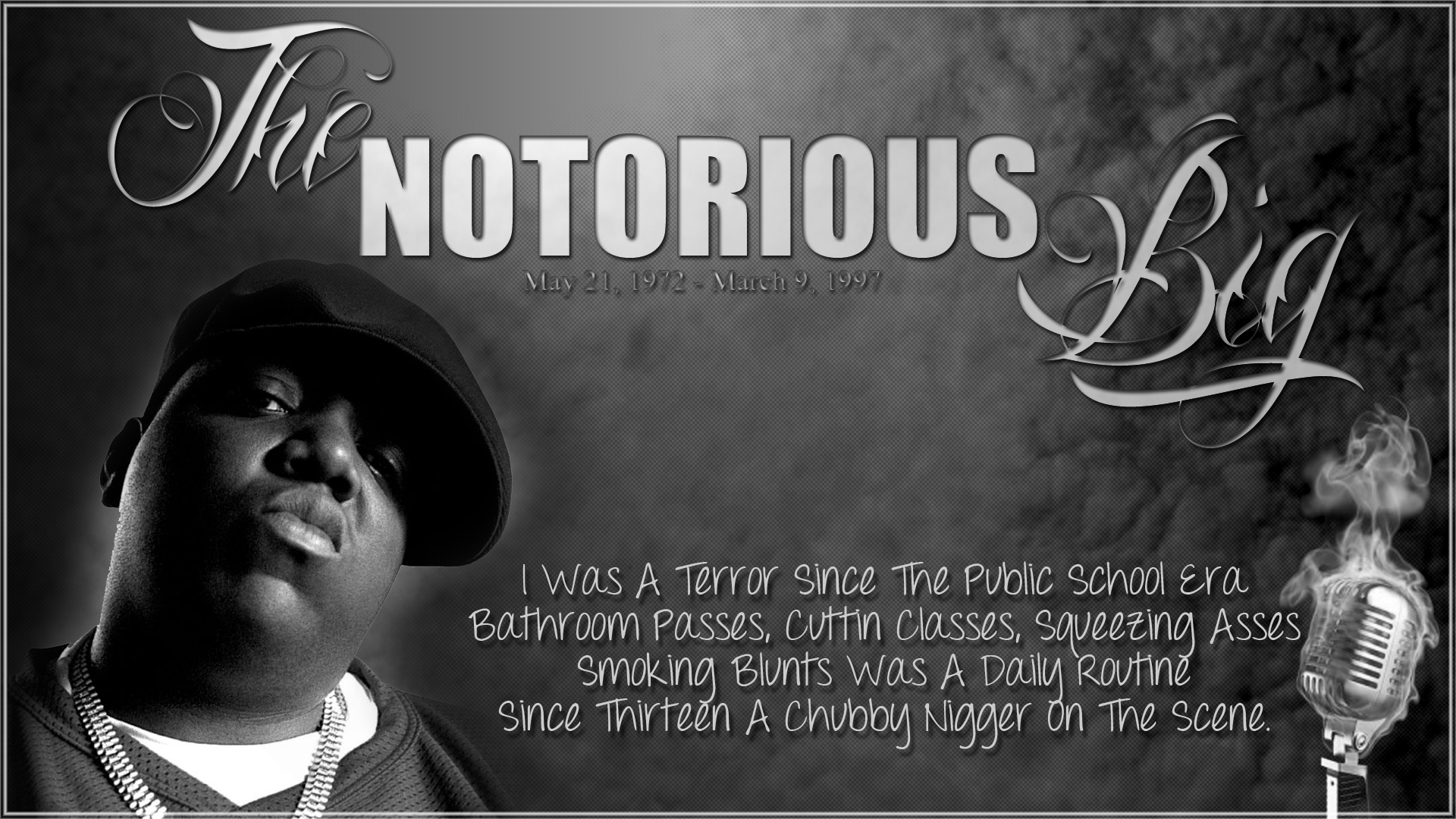 The Notorious Big Wallpaper By Instrou Morior