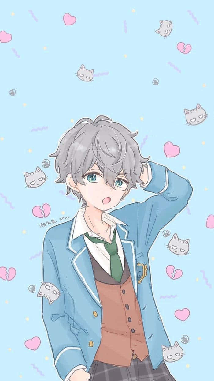 Aesthetic Anime Guy Wallpaper