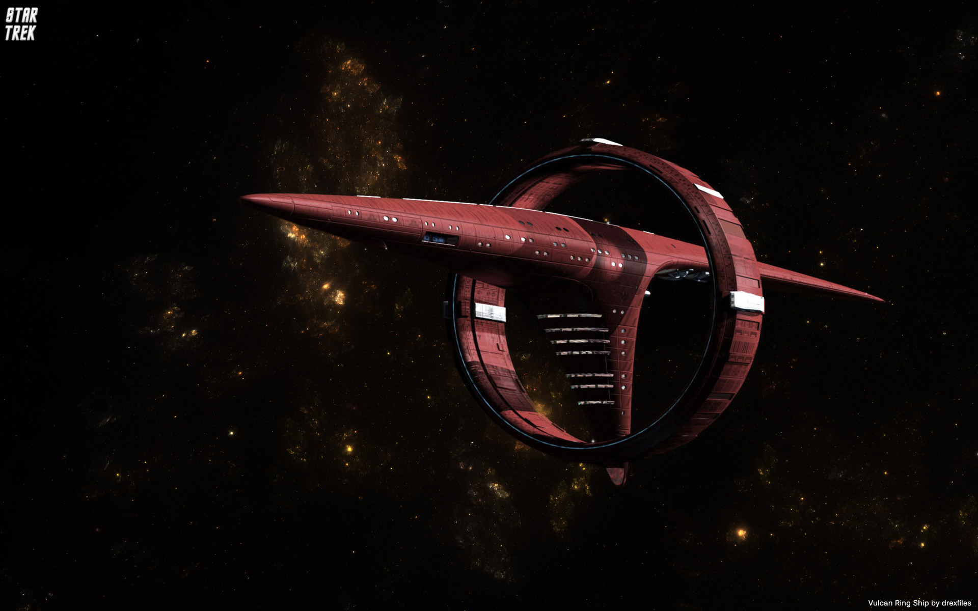 Star Trek Vulcan Ships Wallpaper