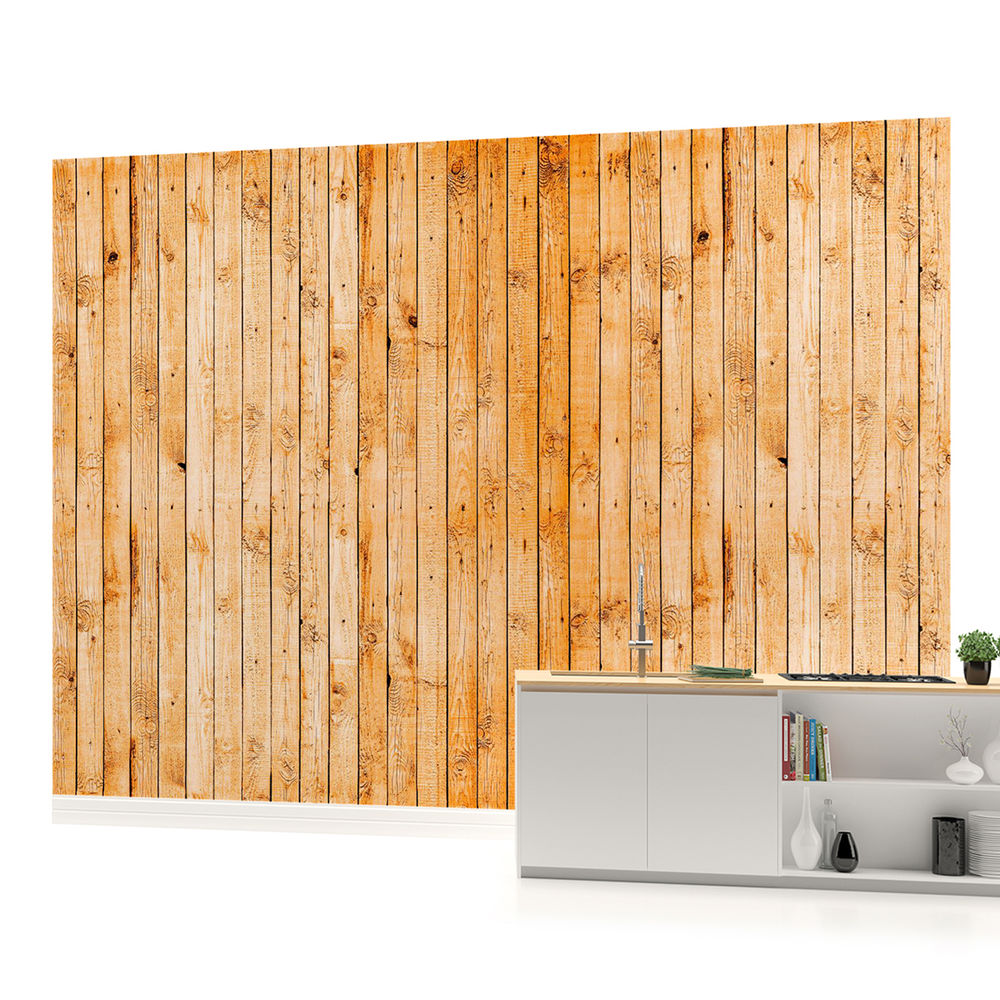 Wood Planks Texture Photo Wallpaper Wall Mural Room Decor 1012p