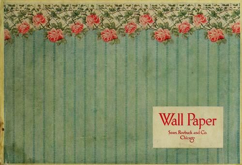 Vintage Sears Wallpaper Book From