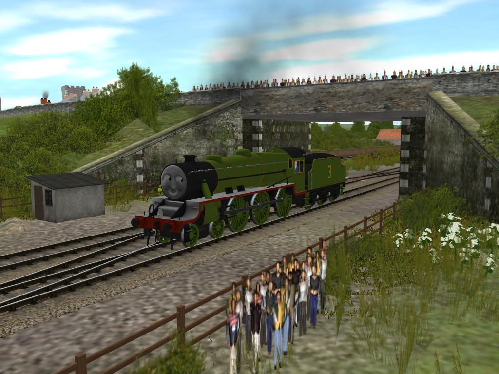 The Railway Series No Henry Green Engine By Hilltrack On