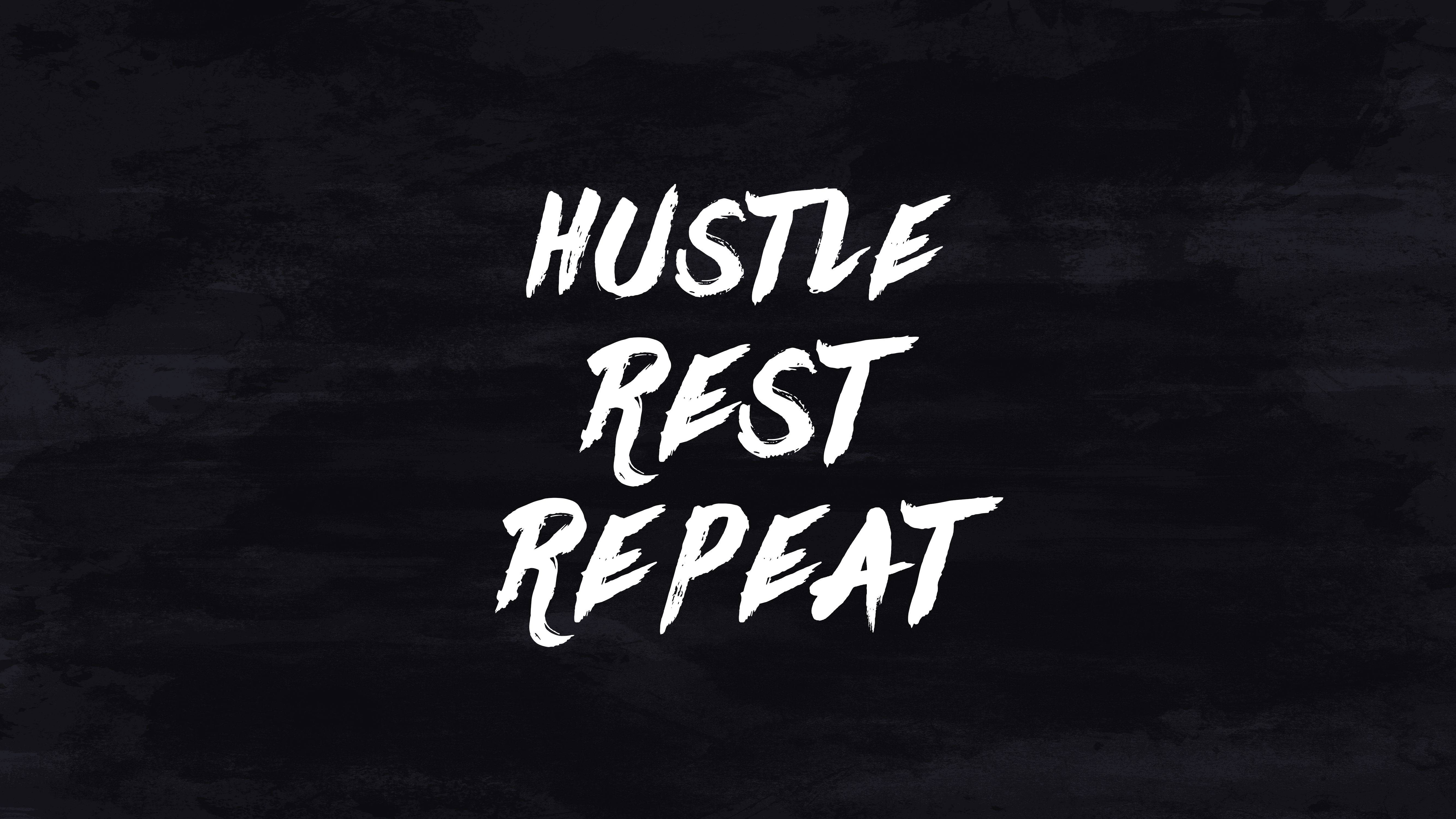 Hustle Hard Wallpaper