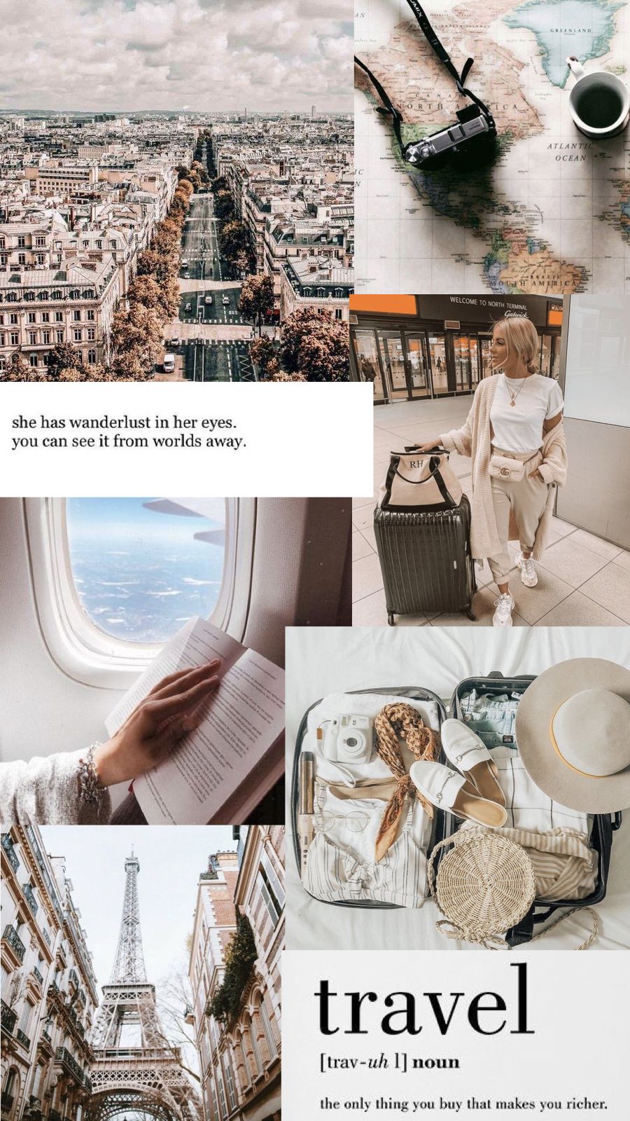 moodboard Travel wallpaper Travel collage Iphone wallpaper travel