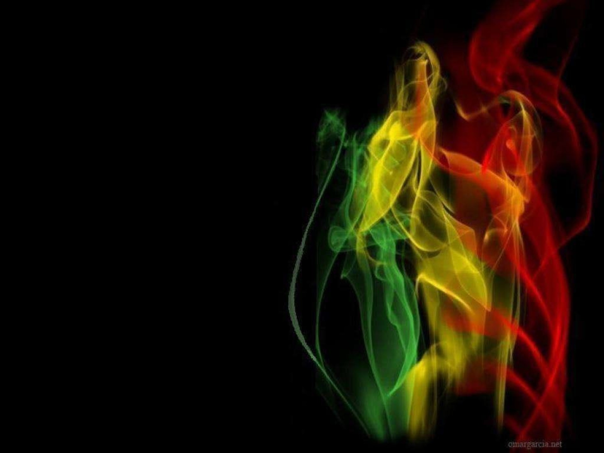 Trippy Smoke Background Wallpaper