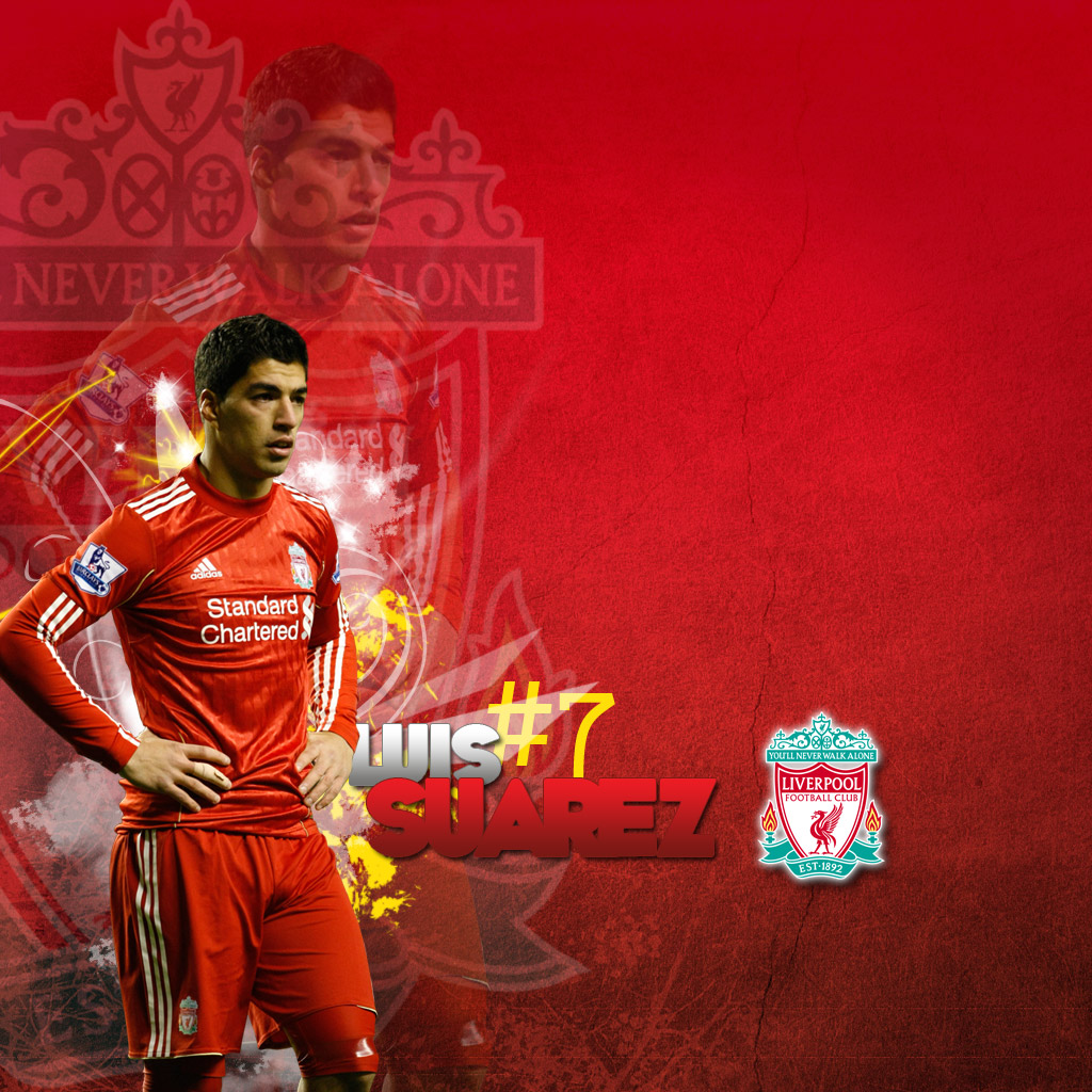 Luis Suarez Liverpool Wallpaper Logo