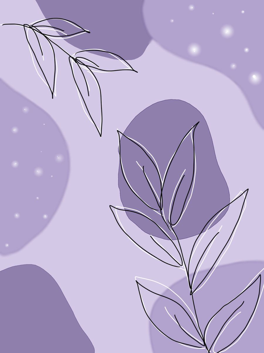 Light Purple Aesthetic Wallpaper