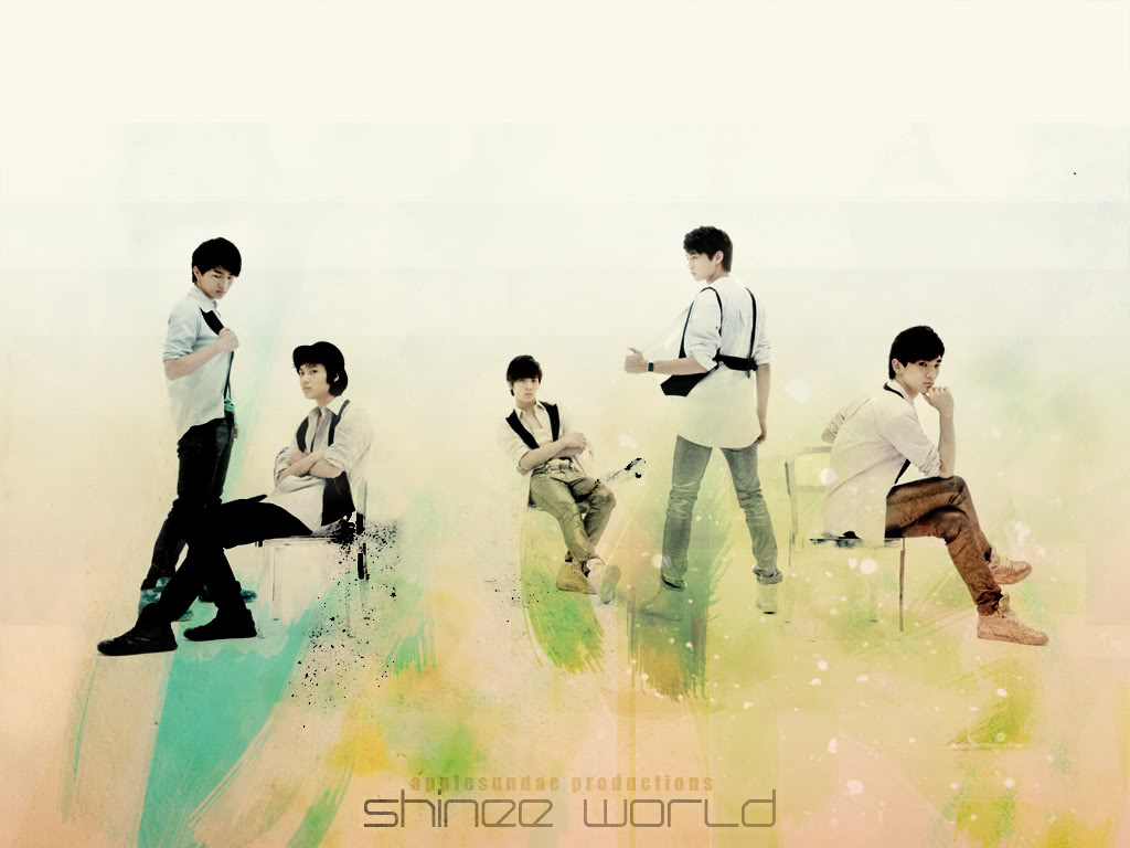Shinee World Wallpaper Desktop Background