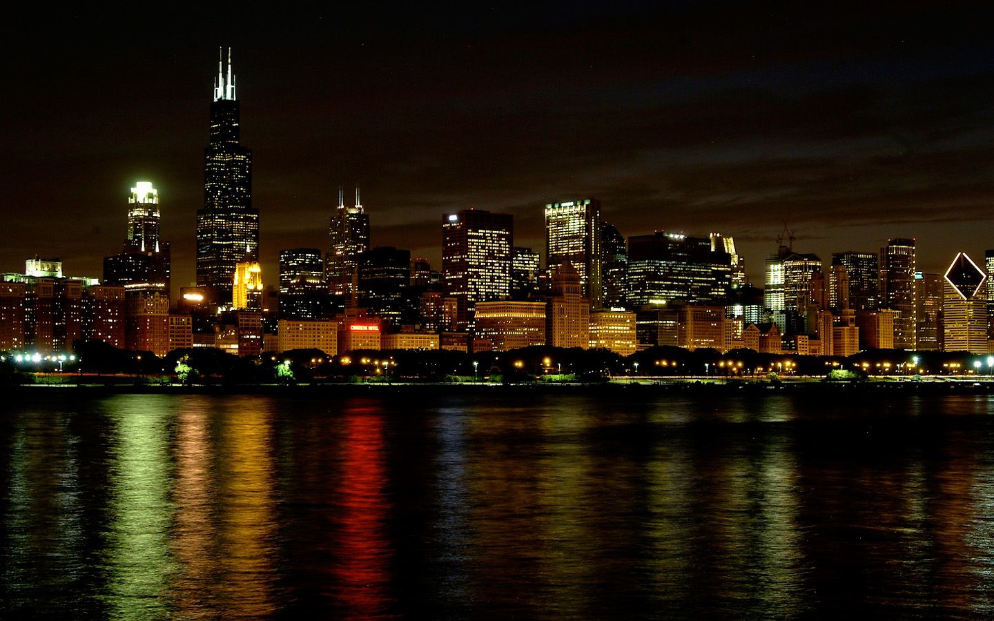 Chicago Skyline Backgrounds 1440x900