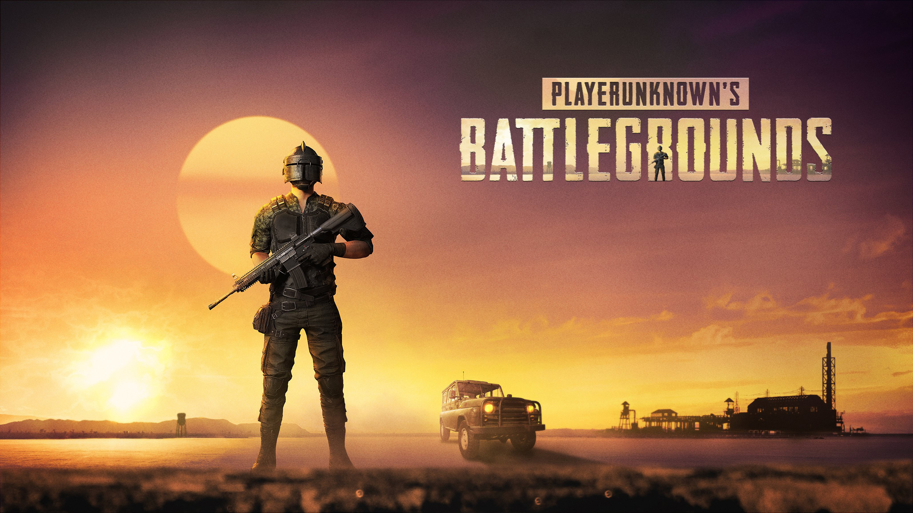 Helmet Gun M4 Carbine Video Game Playerunknown S Battlegrounds Wallpaper