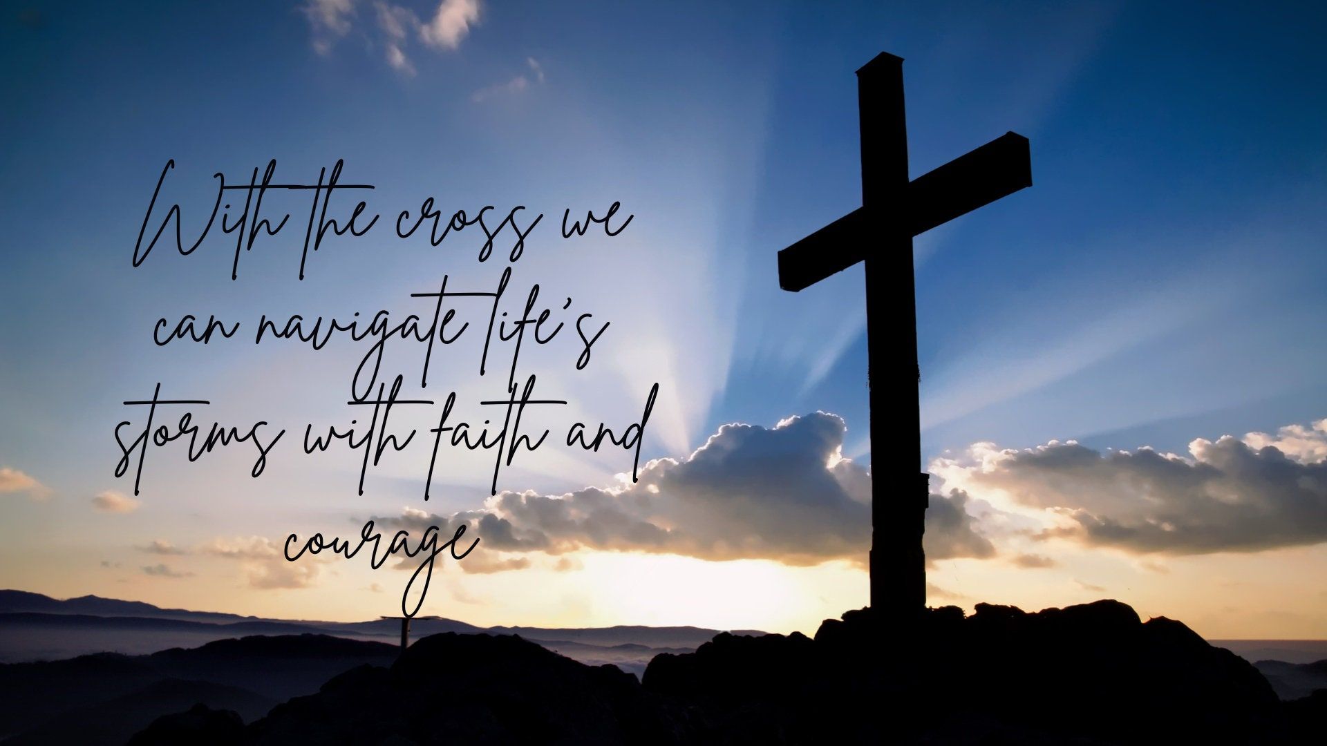 Cross Aesthetic Wallpaper