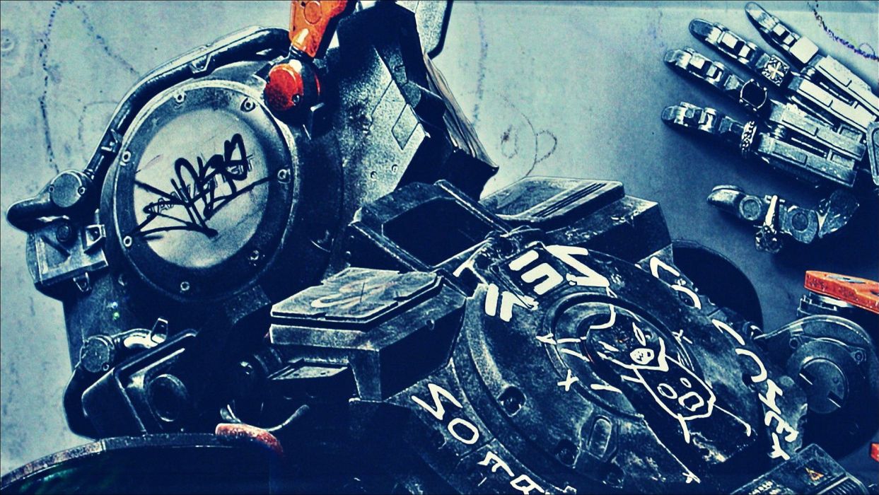 Chappie Sci Fi Futuristic Action Thriller Robot Technics Science