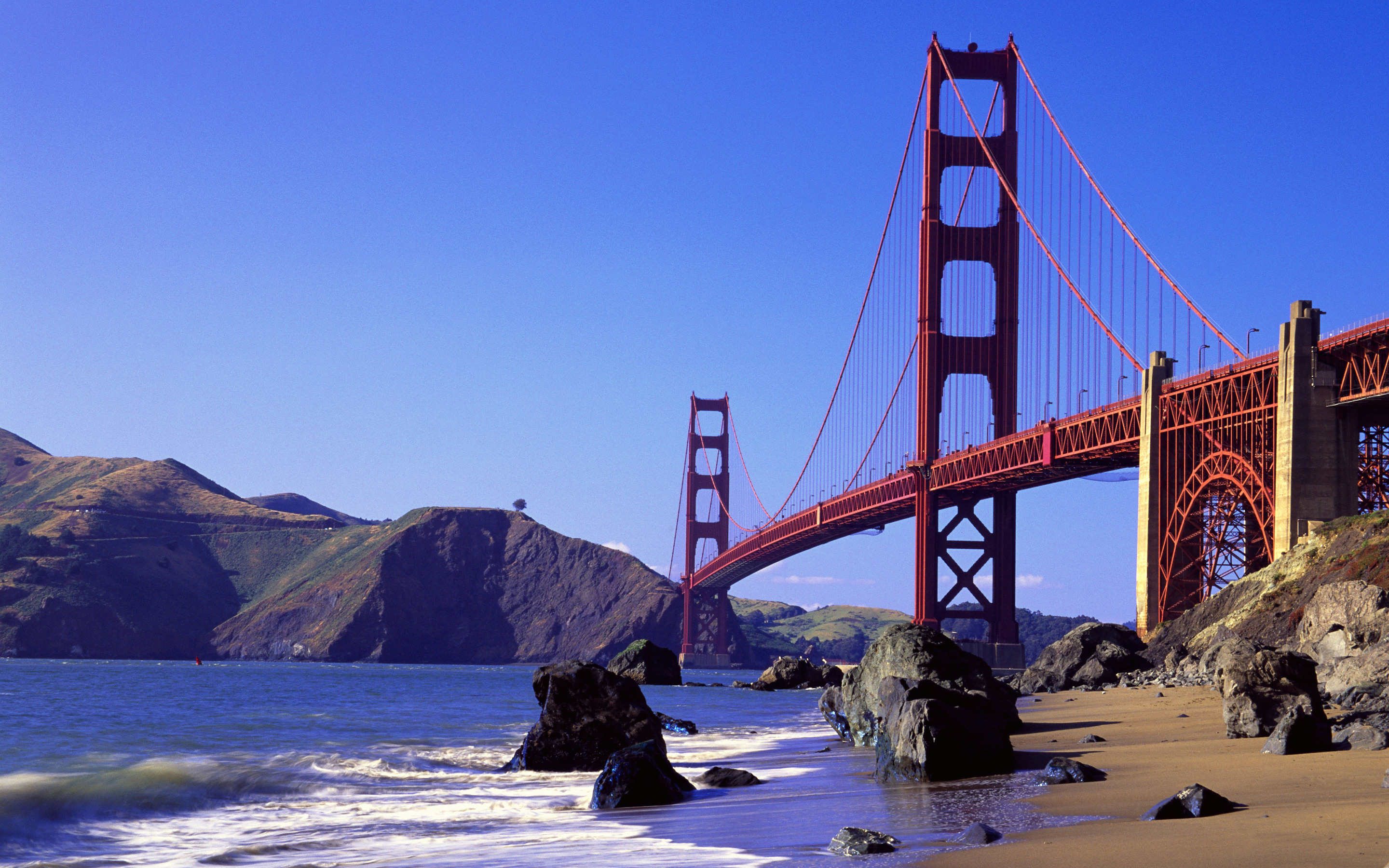 The Golden Gate Bridge Puter Wallpaper Desktop Background