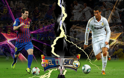 Lionel Messi Vs Cristiano Ronaldo Wallpaper Pictures
