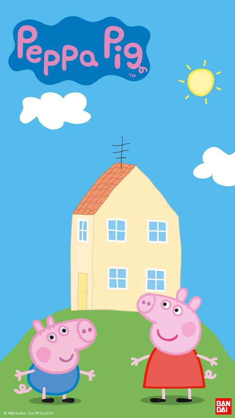 Peppa Pig House Wallpaper For Mobile