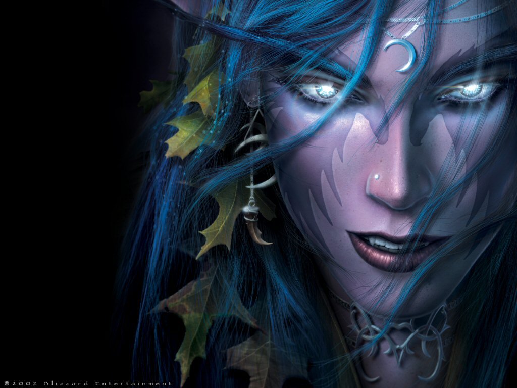 Warcraft Nightelve Wallpaper Metal Games Heavy
