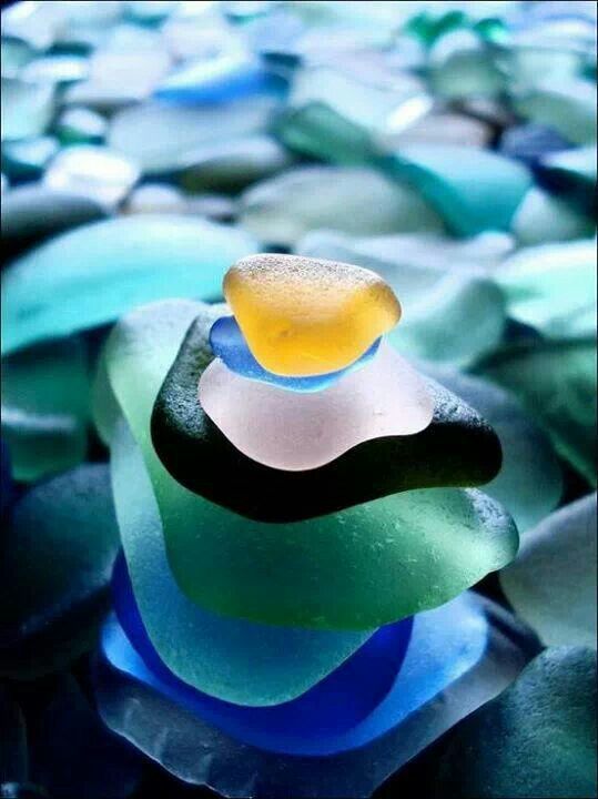 Sea Glass Background