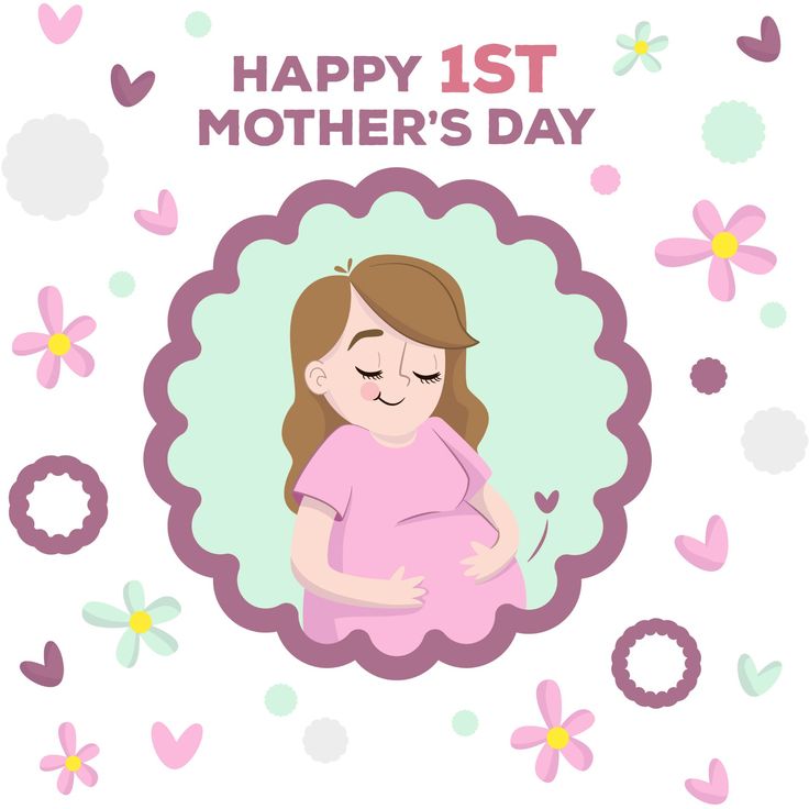 Happy 1st Mother S Day Background Wallpaper Vectors
