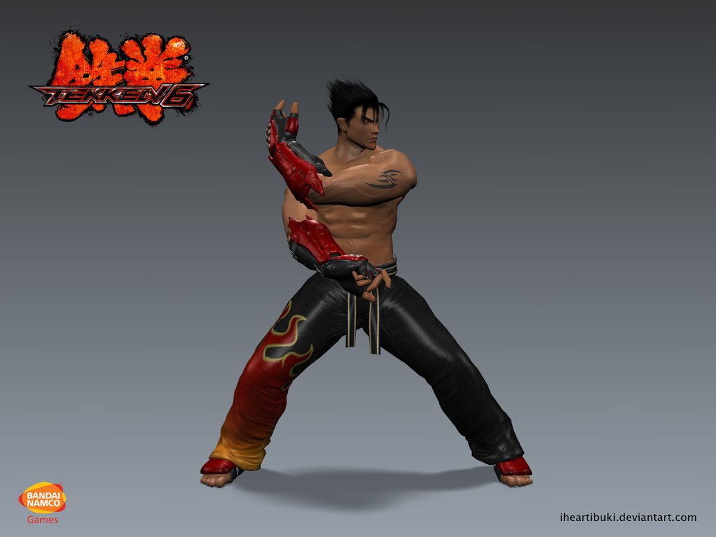 Tekken Jin Kazama Promo Image Render By Iheartibuki On