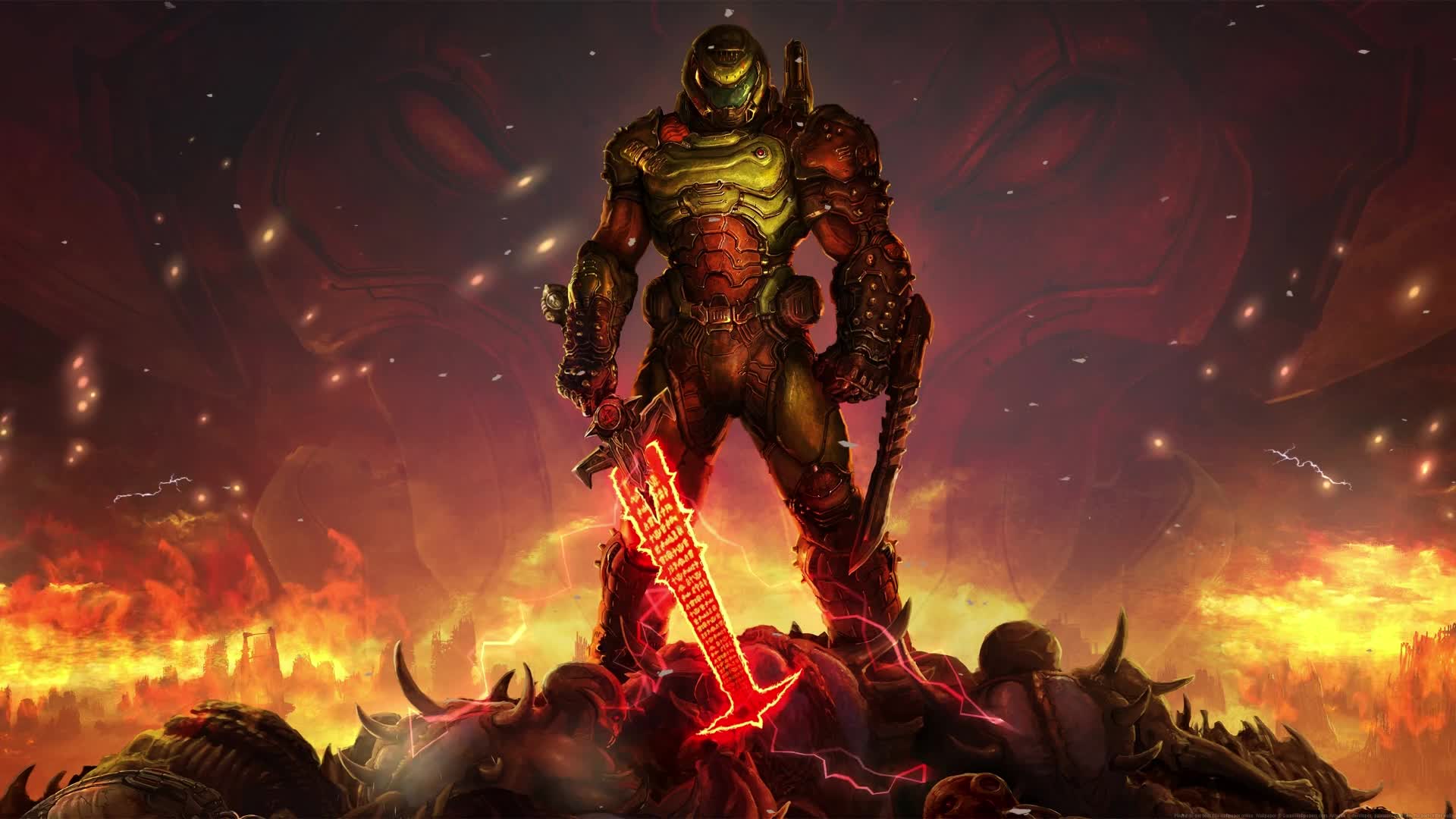 Doom Eternal Live Wallpaper And More
