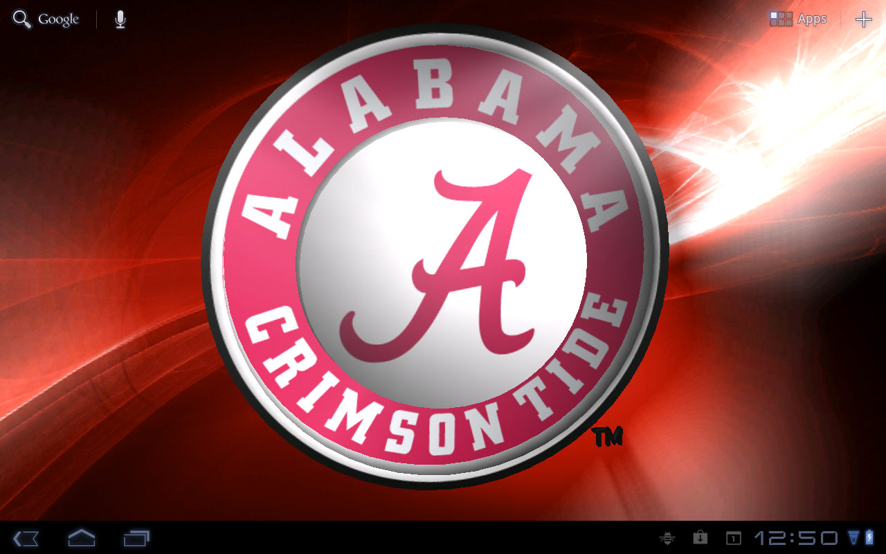 Alabama Crimson Tide LWP Tone   Android Apps on Google Play