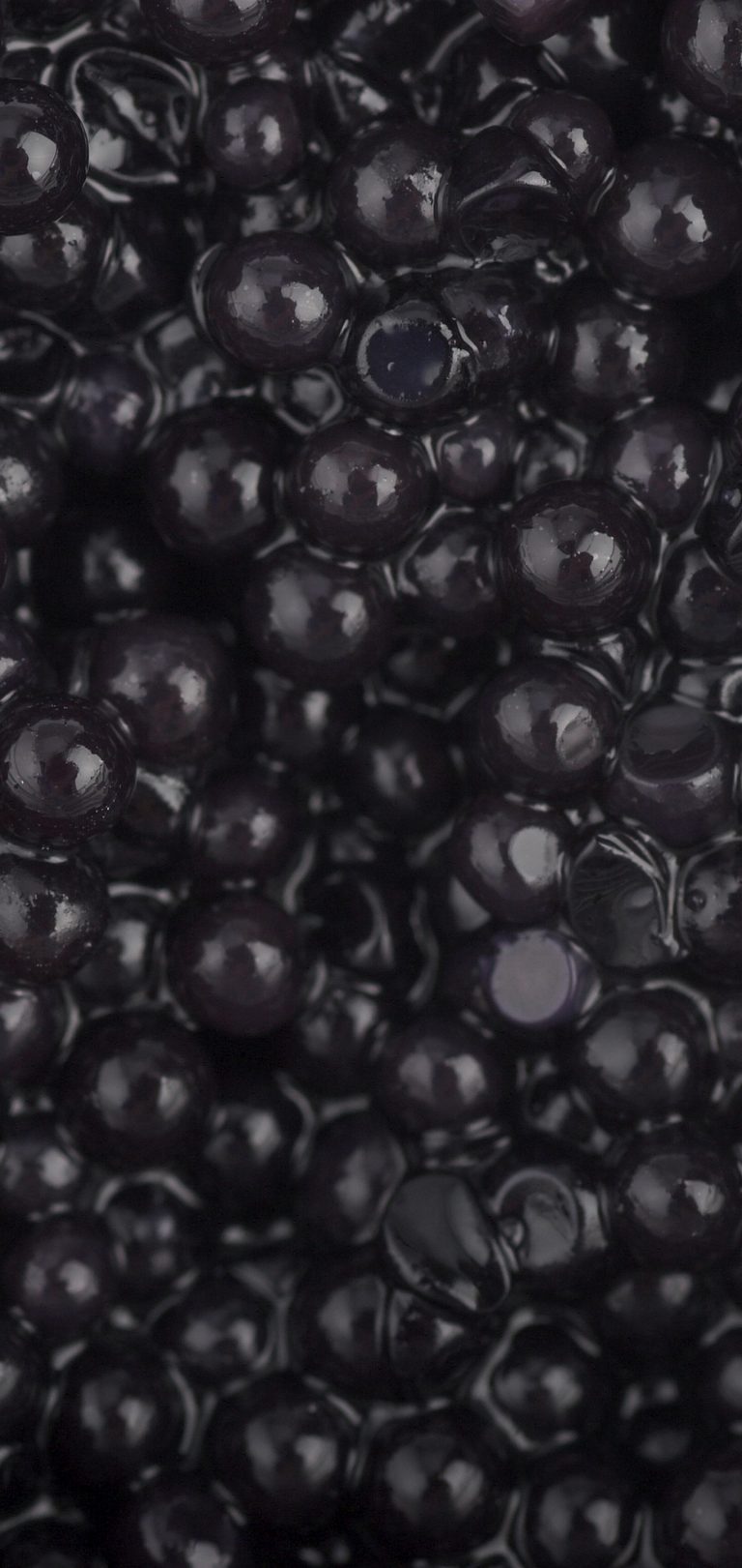 Black Caviar Granular Wallpaper