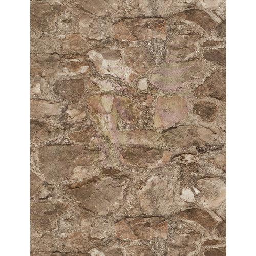 York Wallcoverings Pa130902 Weathered Finishes Field Stone Wallpaper