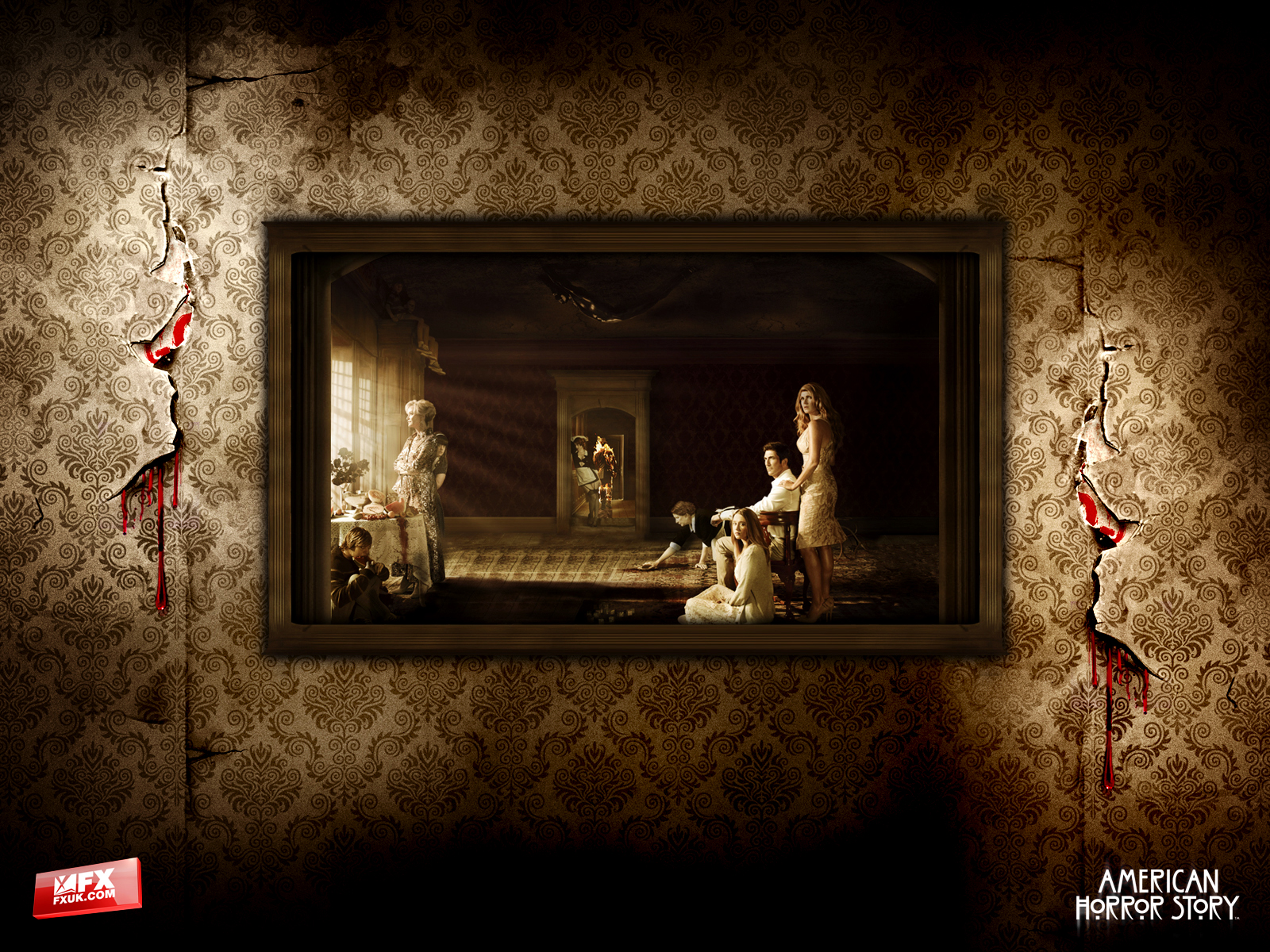 American Horror Story Asylum Tv Series HD Wallpaper Desktop