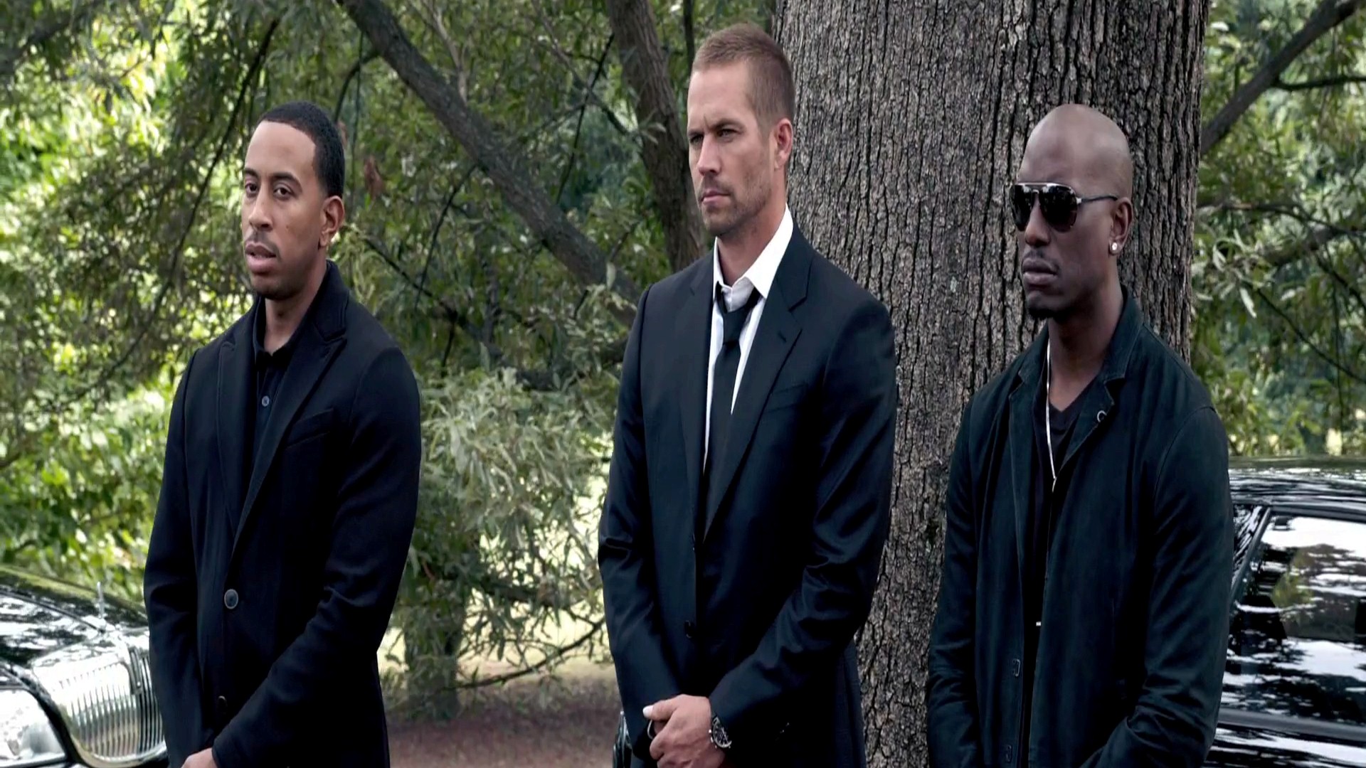 Paul Walker Tyrese Gibson and Ludacris Star Cast of US Movie Furious 7 1920x1080