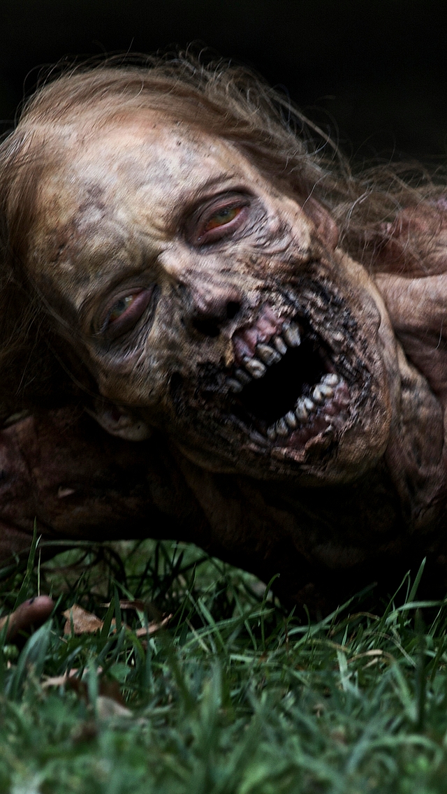 The Walking Dead Zombie Wallpaper
