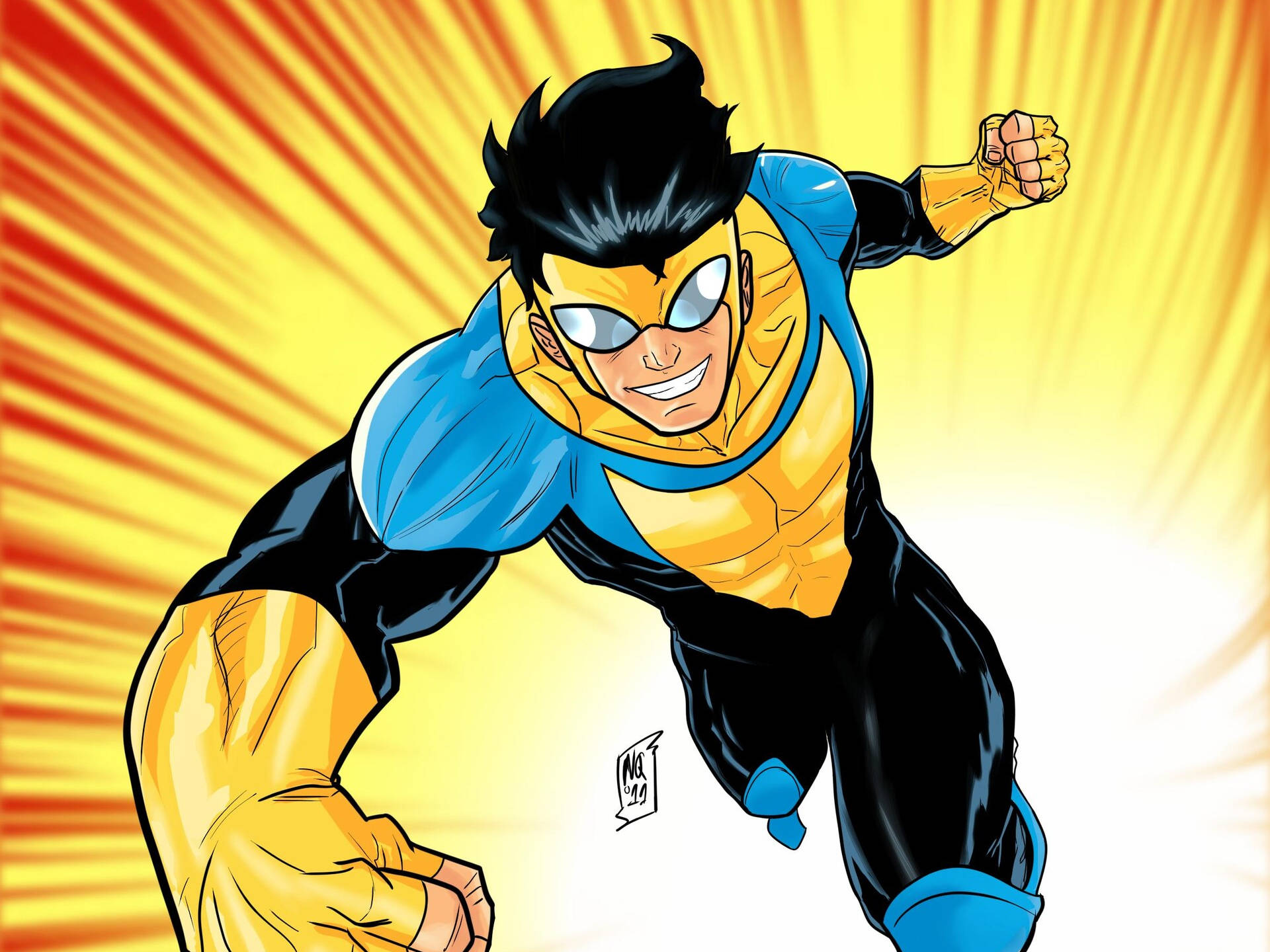 Invincible Realistic Painting Wallpaper