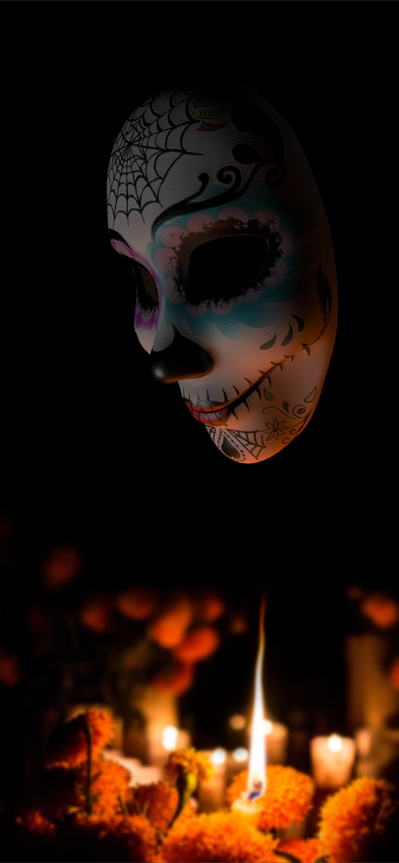 Dia De Muertos iPhone Wallpaper