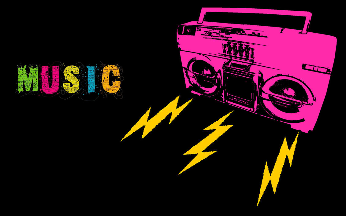 Boombox Wallpaper By Misscatastrophy
