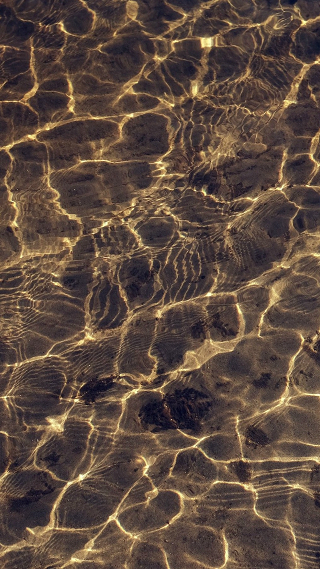 Ripple Water Nature Wave Pattern iPhone Wallpaper
