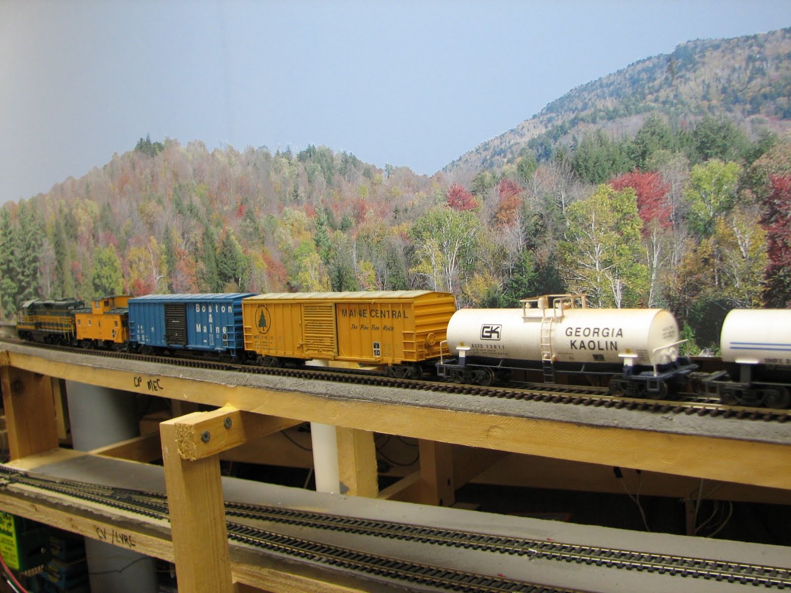 Model Railroad Scenery Model Railroad Backdrops