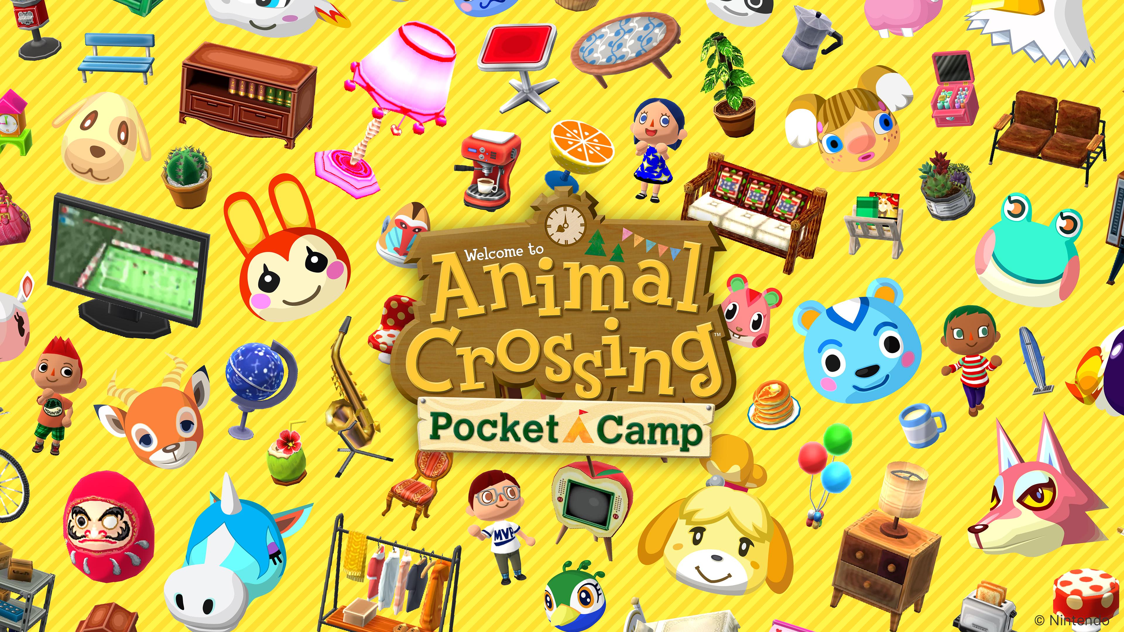 Animal Crossing Pocket Camp UHD 4k Wallpaper Cc