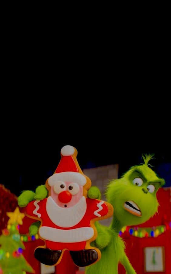Grinch Christmas iPhone Wallpaper